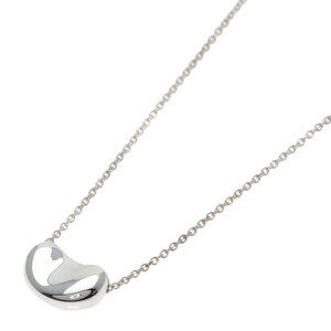 Tiffany Bean Necklace, Silver, Women's, TIFFANY&Co.